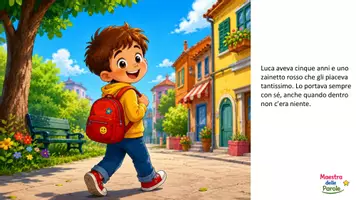anteprima - Flashcard - LE PAURE DI LUCA E LA MAGIA DELLA SCUOLA PRIMARIA - Pagina 1