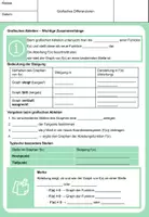 Vorschau - Arbeitsblätter - Arbeitsblatt Grafisches Ableiten WG11 - Seite 1