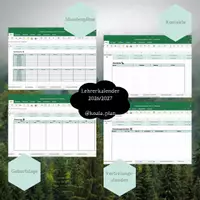 Vorschau - Lehrpläne/Lehrermaterial - Excel koalaplan Lehrerkalender 2026-2027 - Seite 2