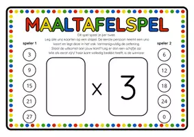 Voorbeeld - Maaltafelspel - Pagina 2