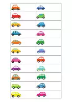 Voorbeeld - Kiesbord naamkaartjes auto's - Pagina 3