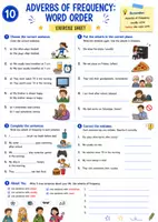 Vorschau - Arbeitsblätter - G_5_8_ Adverbs of Frequency & Word Order - Seite 2