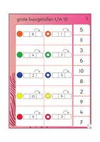 Voorbeeld - Pico Piccolo grote en kleine buurgetallen 20 kaarten - Voorblad