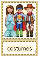 Vorschau - Poster - Picture + Word Cards / Flashcards "Carnival" - Seite 1