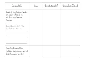 Vorschau - Aufgabenkarten - Mein Lesepass, Aufgaben für in der Schule oder Zuhause - Seite 2
