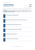 Vorschau - Unterrichtsreihen - Unterrichtsreihe zu Wolfgang Herrndorf - "Tschik" - Seite 1