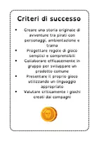 anteprima - Giochi - Gioco didattico di fine anno - Scrivi la tua avventura a tema pirati - Pagina 2
