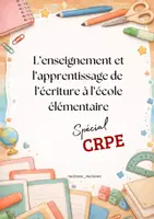Aperçu - Autre type de ressources - Apprendre à écrire à l’école primaire : enjeux, difficultés - Page de couverture