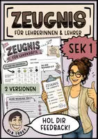 Vorschau - Anderer Materialtyp - Lehrerzeugnis - Deckblatt