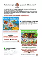 Vorschau - Mal- und Bastelvorlagen - Kostenlose Märchen Ausmalbilder: Däumelinchen - Seite 1