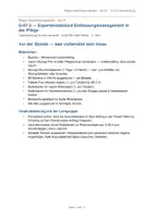 Vorschau - Stundenentwürfe - Unterrichtsentwurf Entlassungsmanagement in der Pflege G-07 - Deckblatt