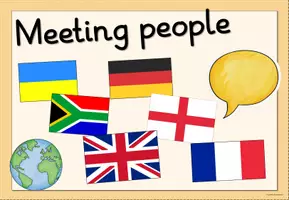Vorschau - Arbeitsblätter - Materialpaket "Meeting people" (Englisch) - Seite 2