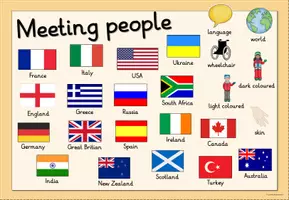 Vorschau - Arbeitsblätter - Materialpaket "Meeting people" (Englisch) - Seite 3