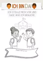 Vorschau - Arbeitsblätter - Ich bin da! – DaZ Materialpaket zum Kennenlernen & Sprechen (Klasse 1/2) | Willkommensheft & Kommunikationskarten inkl. Dominospiel - Seite 2