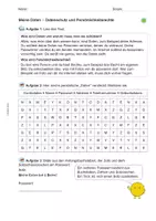 Vorschau - Arbeitsblätter - Arbeitsblatt: Datenschutz - Seite 1