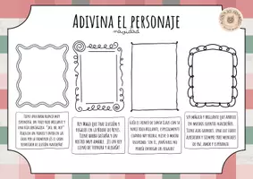 Vista previa - Refuerzo / NEE / Materiales de apoyo - Adivina el personaje de Navidad - página 2