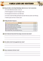 Vorschau - Arbeitsblätter - Fabeln lesen und verstehen - Materialpaket | Kl. 5/6 - Seite 3