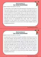 Vorschau - Arbeitsblätter - Abschreibkartei: Im Zirkus (für Klasse 3 und 4) - Seite 3