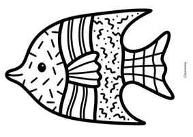 Vorschau - Arbeitsblätter - Meerestiere Pop Art Fensterbilder zum Weiter & Ausmalen - Unterwasser Kunst im Sommer - Seite 2