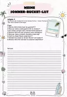 Vorschau - Arbeitsblätter - Schulajahresende: Meine Sommer-Bucket-List - Seite 3