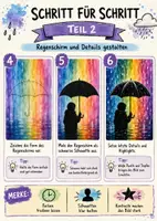 Vorschau - Stundenentwürfe - Kunst: Regenschirm im Farbenregen (mit Vorlagen) - Seite 2