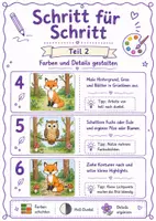 Vorschau - Stundenentwürfe - Kunst: Waldtiere im Wald (mit Vorlage) - Seite 2