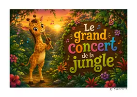 Aperçu - Affichage - Le grand concert de la jungle - Page de couverture