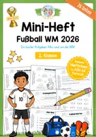 Vorschau - Arbeitsblätter - Fußball WM 2026: Mini-Heft für die 2. Klasse - Deckblatt