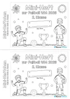 Vorschau - Arbeitsblätter - Fußball WM 2026: Mini-Heft für die 2. Klasse - Seite 1