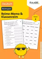 Vorschau - Arbeitsblätter - Reimspiele zum Schuljahresende: Reime-Memo & Klassenreim - Deckblatt