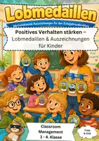 Vorschau - Mal- und Bastelvorlagen - Abschiedsgeschenk Klasse 1–4 - Deckblatt