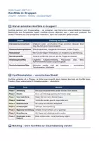 Vorschau - Arbeitsblätter - Konflikte und Mobbing in Gruppen - Seite 1