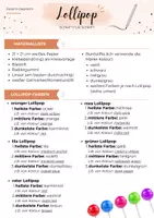 Vorschau - Arbeitsblätter - Lollipop Kunstprojekt - Booklet, Farbbilder & Tafelmaterial - Seite 2