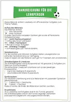 Vorschau - Arbeitsblätter - Fußball Lesetexte Klasse 1–2 | Geschichte & Sachtext mit differenzierten Aufgaben und Lösungen - Seite 1