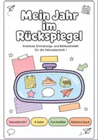 Vorschau - Arbeitsblätter - Schuljahresende - Deckblatt
