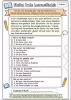 Vorschau - Arbeitsblätter - Leseverständnis Klasse 3-4: Escape Room Lesetür - Seite 3