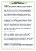 Vorschau - Arbeitsblätter - Bilderverbot: Vergleich zwischen Gott und der Götterverehrung - Deckblatt