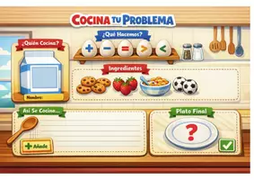 Vista previa - Unidades / Secuencias / Situaciones de Aprendizaje - COCINADO PROBLEMAS: fabrica tus propios problemas - página 1