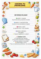 Vista previa - Unidades / Secuencias / Situaciones de Aprendizaje - COCINADO PROBLEMAS: fabrica tus propios problemas - página 3