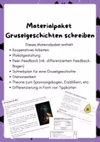 Vorschau - Unterrichtsreihen - Materialpaket - Gruselgeschichte schreiben - Seite 1