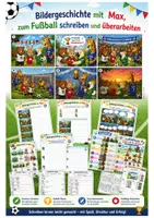 Vorschau - Unterrichtsreihen - Bildergeschichte Fußball – Schreiben & Überarbeiten zur WM 2026 | Deutsch Grundschule Klasse 4 - Seite 2