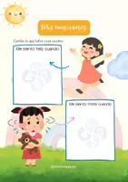 Vista previa - Hojas de trabajo - Mi libro de recuerdos para infantil y primaria - página 3