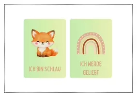 Vorschau - Fördermaterial/Inklusion - Affirmationskarten - Ich vertraue Mir - Seite 2