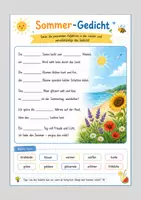 Vorschau - Arbeitsblätter - Sommer-Paket Arbeitsblätter für die Grundschule - Seite 2