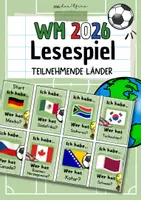 Vorschau - Spiele - WM 2026 | Lesespiel | Teilnehmende Länder | 48 Karten mit Flaggen - Deckblatt