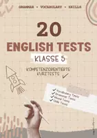 Vorschau - Arbeitsblätter - 20 Short English Tests Klasse 5 | Kurzproben Englisch | Mit Lösungen & didaktischen Hinweisen - Seite 1