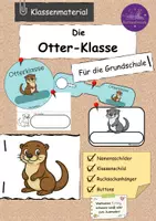 Vorschau - Lehrpläne/Lehrermaterial - Otter Materialpaket Klassentier - Deckblatt