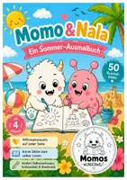 Vorschau - Mal- und Bastelvorlagen - Momo Ausmalbuch Sommer - Deckblatt