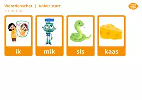 Voorbeeld - Woordenschat prentenwoordenboek - veilig leren lezen zoem - Pagina 1