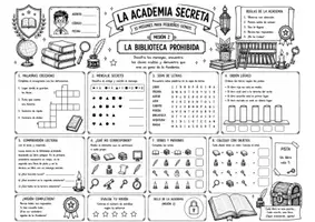 Vista previa - Unidades / Secuencias / Situaciones de Aprendizaje - LA ACADEMIA SECRETA (MANTELES MULTIACTIVIDADES) (1) - página 2